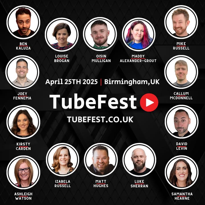 TubeFest | April 24th, 2026 | Birmingham UK tweet media