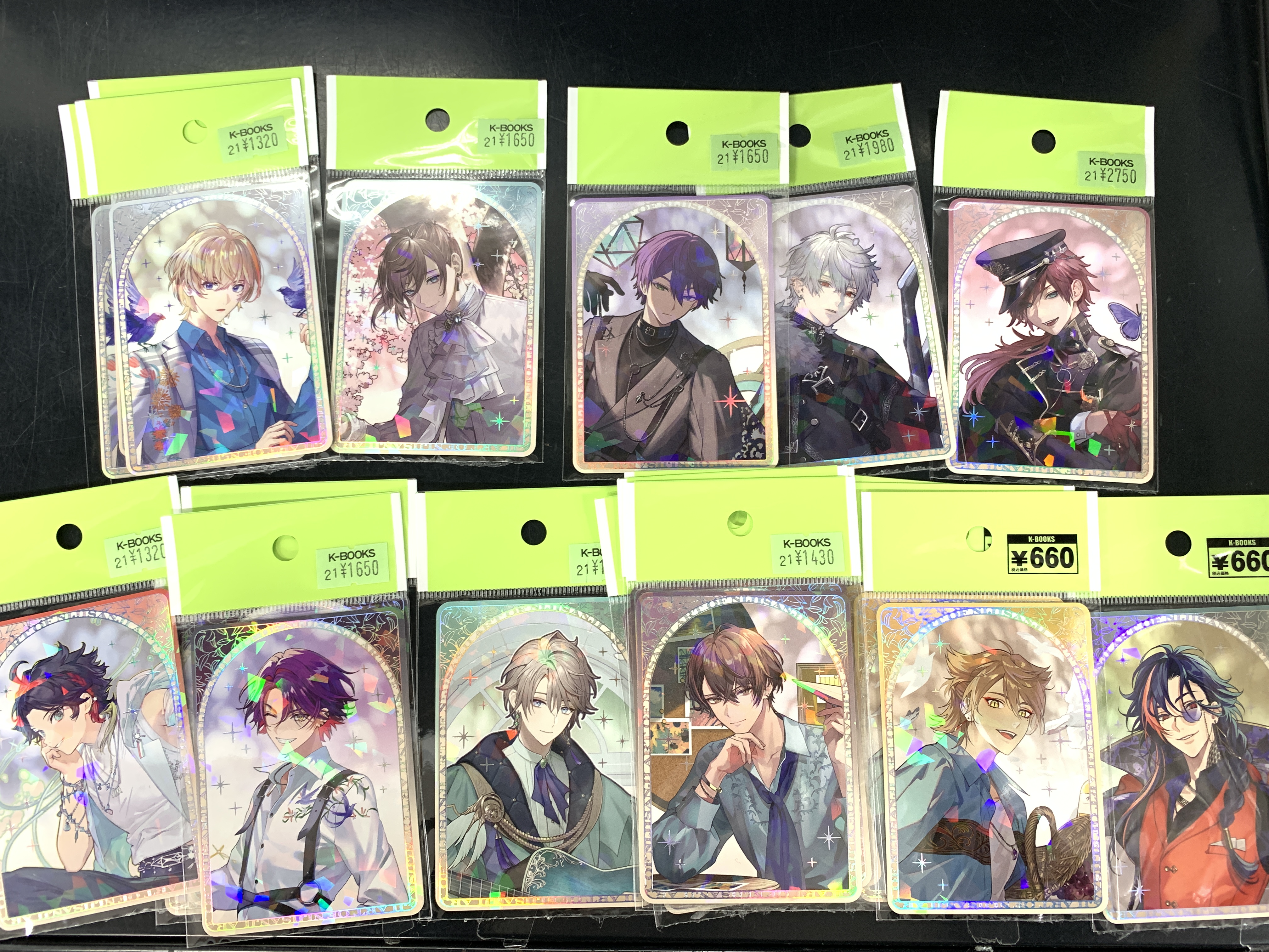 にじさんじ ART OF NIJISANJI マット箔押し缶バッジ 加賀美