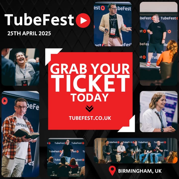 TubeFest | April 24th, 2026 | Birmingham UK tweet media