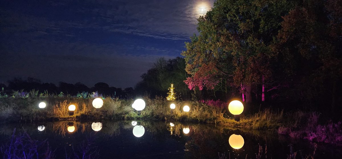 Garden lighting at its finest, by Event Equipment ltd