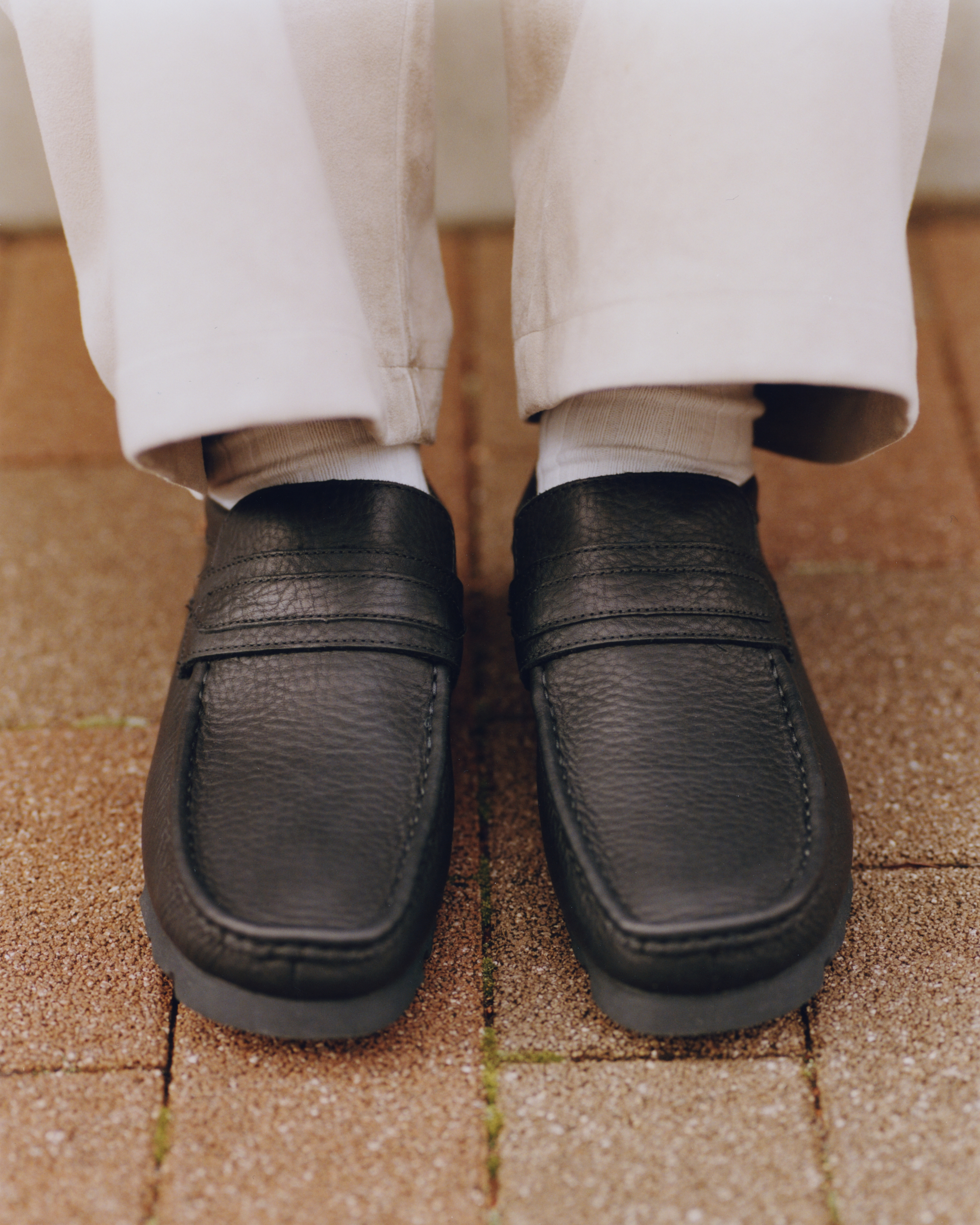 靴 Clarks WallaLoafer GORE-TEX Black Suede WallaLoaferGTX / ワラローファーゴアテックス （ブラックレザー