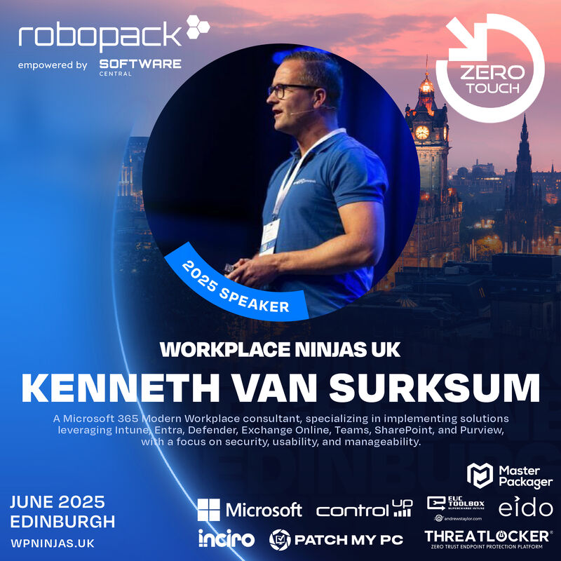 🎤 Exciting News! 🚀
I'm thrilled to share that I’ll be speaking at the Workplace Ninjas UK in Edinburgh on June 16-17! 🏴

📢 My session:
"Designing and Configuring Your Microsoft Intune Compliance Policies"

💡 We all know that compliance is a key factor in securing modern