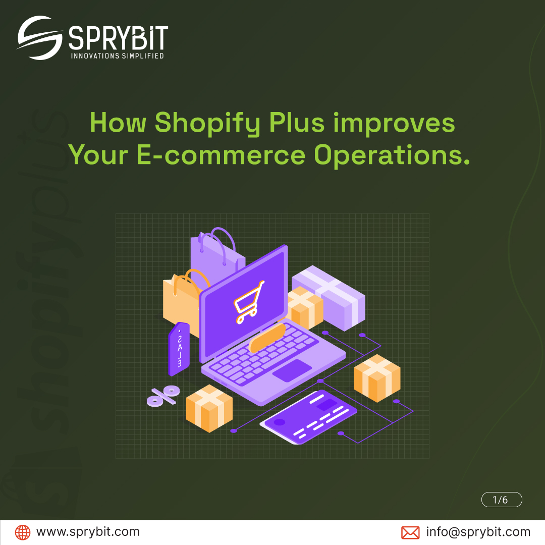 SpryBit's tweet photo. Struggling with slow eCommerce growth? Shopify Plus offers scalability, automation & enterprise-level features to boost revenue. Discover more in our blog!
.
To learn more - https://t.co/GwrhIVVA1n
.
#ShopifyPlus #BlogPost #LatestBlog #Learnmore #ShopifyPlusDevelopment #Sprybit https://t.co/a31vfvTTvf
