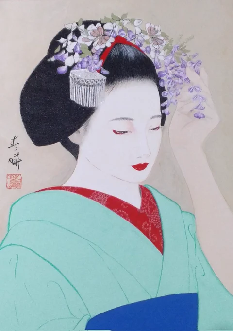 #これを見た人は着物美人を貼って下さい 和装の描写には拘るワイ …( ・ω・)ホント? 