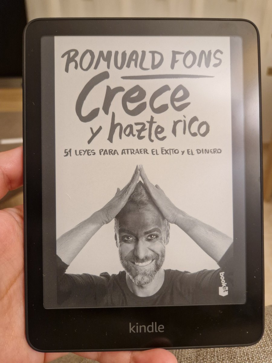 Mondyk (@mondyk_) on Twitter photo Siguiente lectura: Crece y hazte rico, de <a href="/RomualdFons/">Romuald Fons</a>
No se nada del libro, pero seguro que me aporta mucho. Hace tiempo que lo tengo en la lista de pendientes 😋 Siguiente lectura: Crece y hazte rico, de <a href="/RomualdFons/">Romuald Fons</a>
No se nada del libro, pero seguro que me aporta mucho. Hace tiempo que lo tengo en la lista de pendientes 😋