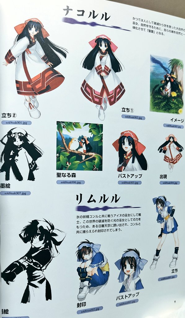 サムスピの画集はこれらが有名かな ・『剣魂～サムライスピリッツ画集