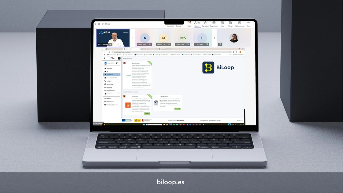 ADISSInforma's tweet image. 📢 ¡Más de 200 personas asistieron a nuestro webinar de ayer sobre Novedades BiLoop! 🎉✨
Y hoy seguimos con más formaciones para seguir creciendo juntos. 💡💻
#BiLoop #Formación #Webinar #Innovación #SeguimosCreciendo