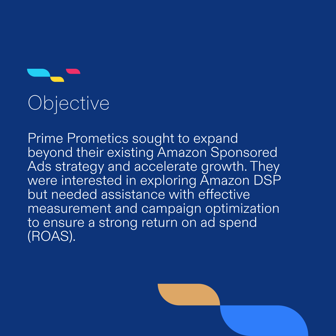 itsalephdigital's tweet photo. Exceeding targets by 143%! 🎉 We partnered with #PrimePrometics to implement a full-funnel Amazon DSP strategy and consistently overachieved their KPIs. 

Discover how we maximized their return on ad spend: https://t.co/goIh3efkyP 

#ROAS #AmazonAds #PerformanceMarketing https://t.co/nteCO3410Y