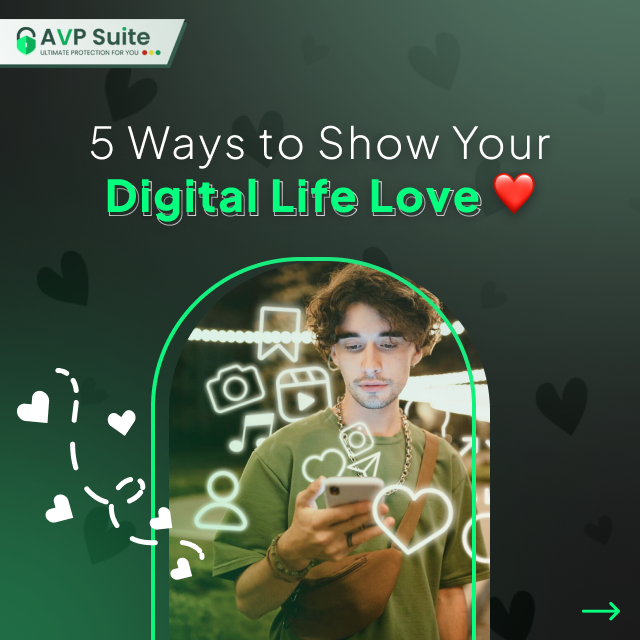 avp_suite's tweet image. Love is in the air ❤️…so are #cyberthreats! 💔

This Valentine’s Week, stay safe by showing your #digitallife some love with these 5 essential habits. 😍🛡️

Embrace complete protection with #AVPSuite now! 💚🔗 avpsuite.com

#ValentinesWeek #RomanceScamProtection