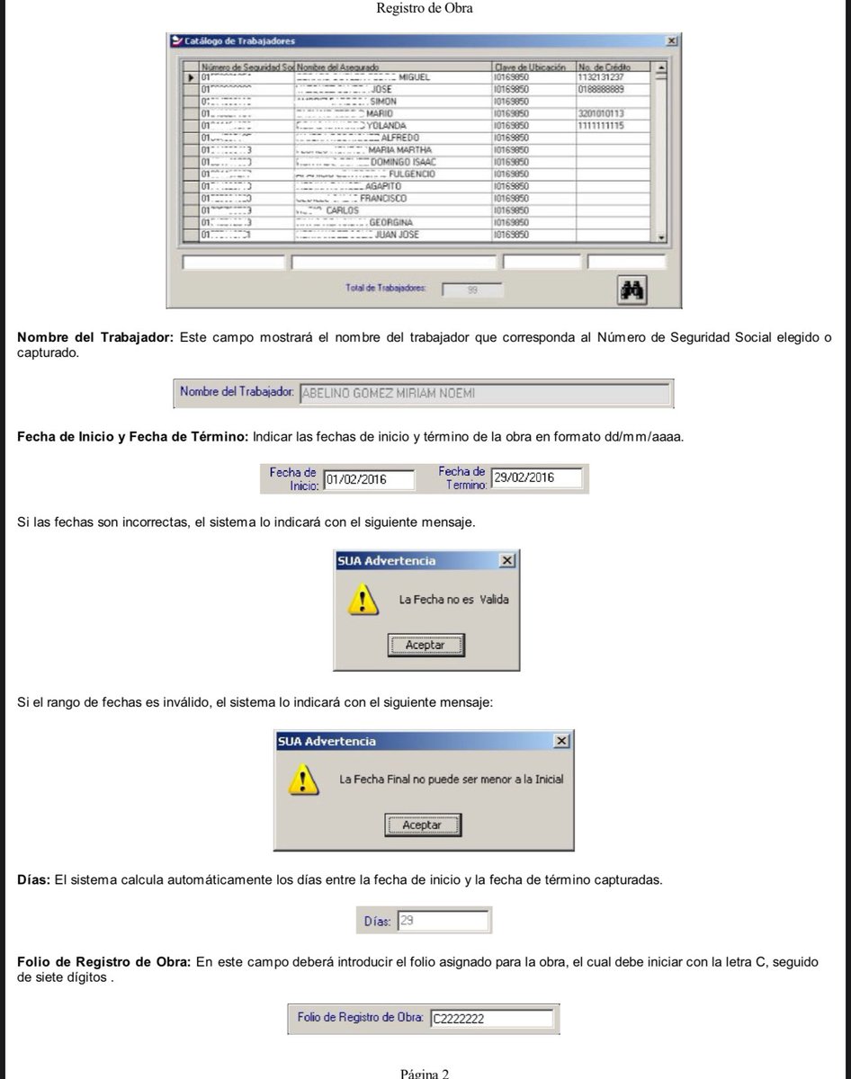 CSNSCmx's tweet image. #PorSiLoOlvidaste

✍️ Registro de Obra 

#SIROC #IMSS 1/2