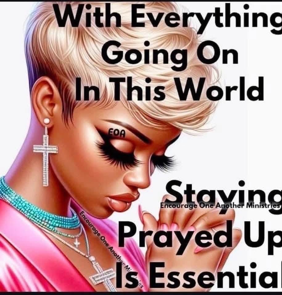 AuthorJoeNBrown's tweet photo. With Everything Going On In This World 🌍… Staying Prayed Up Is Essential 🙏🏽. #Motivation 🩷 #PrayMore 🤲🏼 #Encouragement ✝️ #Inspiration 💚 https://t.co/bJQiRzu0eU