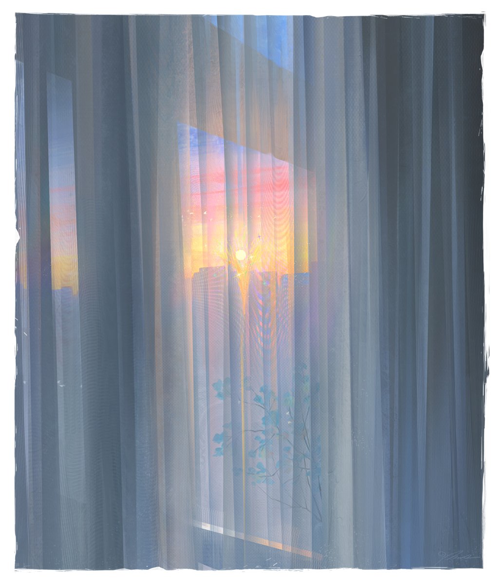 我看见的和我画的