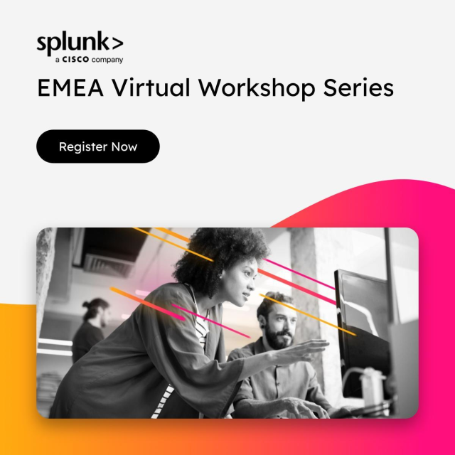 markklepper's tweet image. Discover the power of #Splunk with our virtual hands-on workshops! 🚀 Join us for one, a few, or all of our workshops and go from Splunk Zero to Splunk Hero - register now and start your journey today! bit.ly/4jSH4jY