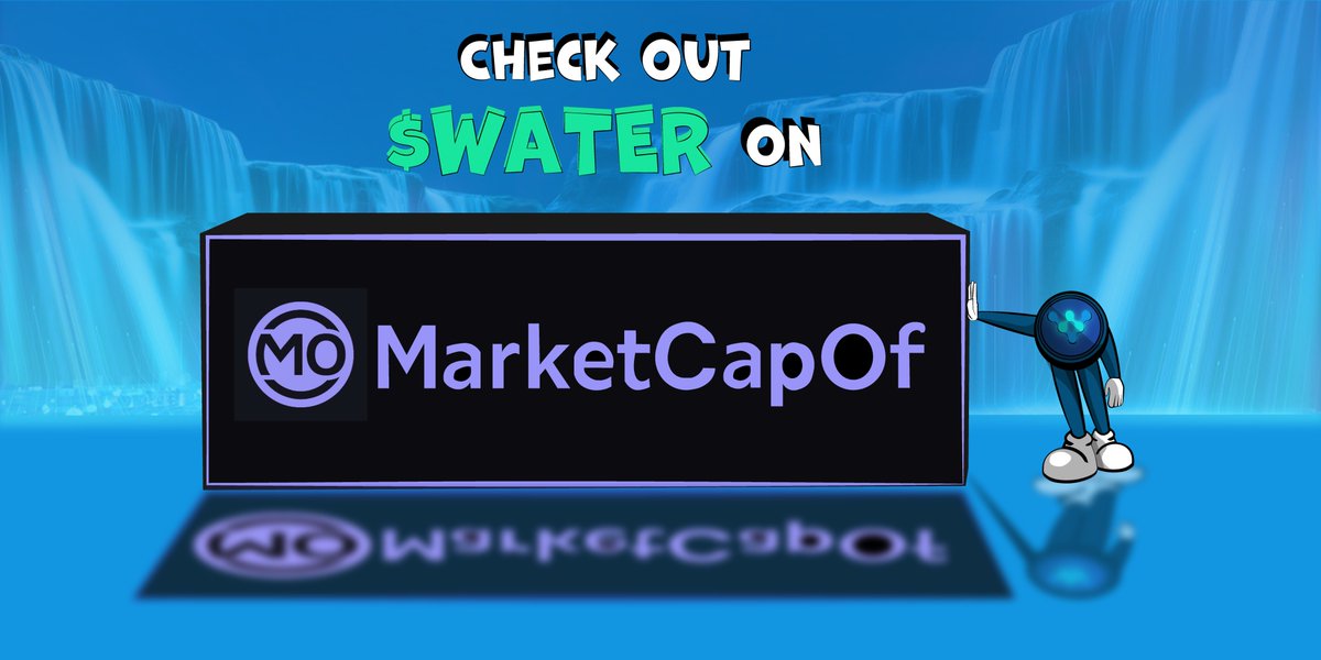 Waterfall Network (@waterfall_dag) on Twitter photo 🚀 You can check out $WATER on <a href="/MarketCapOf/">MarketCapOf</a> now!
MarketCapOf is an analytical platform for crypto comparison, allowing you to track $WATER’s market cap, compare it with other cryptocurrencies, and simulate its potential value at different caps.
🔗 Explore here: 🚀 You can check out $WATER on <a href="/MarketCapOf/">MarketCapOf</a> now!
MarketCapOf is an analytical platform for crypto comparison, allowing you to track $WATER’s market cap, compare it with other cryptocurrencies, and simulate its potential value at different caps.
🔗 Explore here: