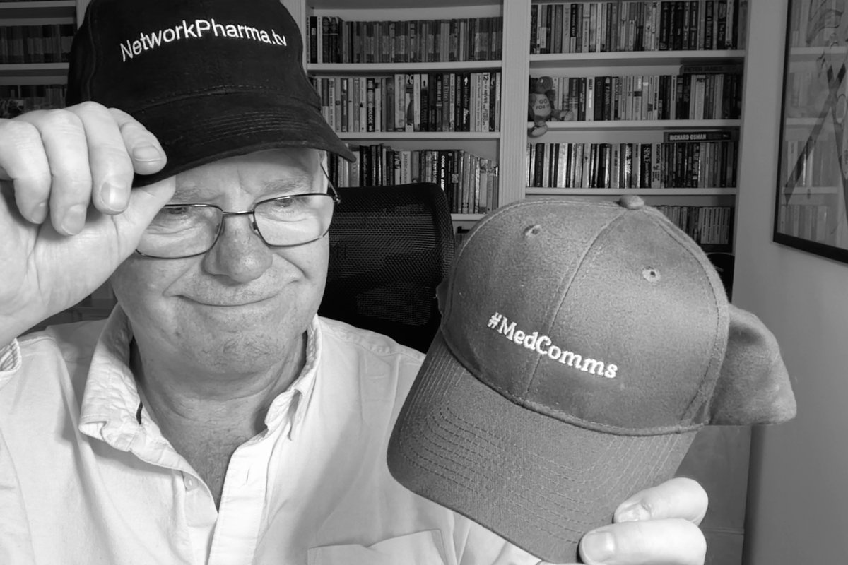 Today is the day I literally change hats! After 18 years running #MedComms community activities, I'll now be supporting them from the sidelines. I'm now focussed on developing NetworkPharma.tv for a wider pharmaceutical industry audience #DoMoreWithVideo