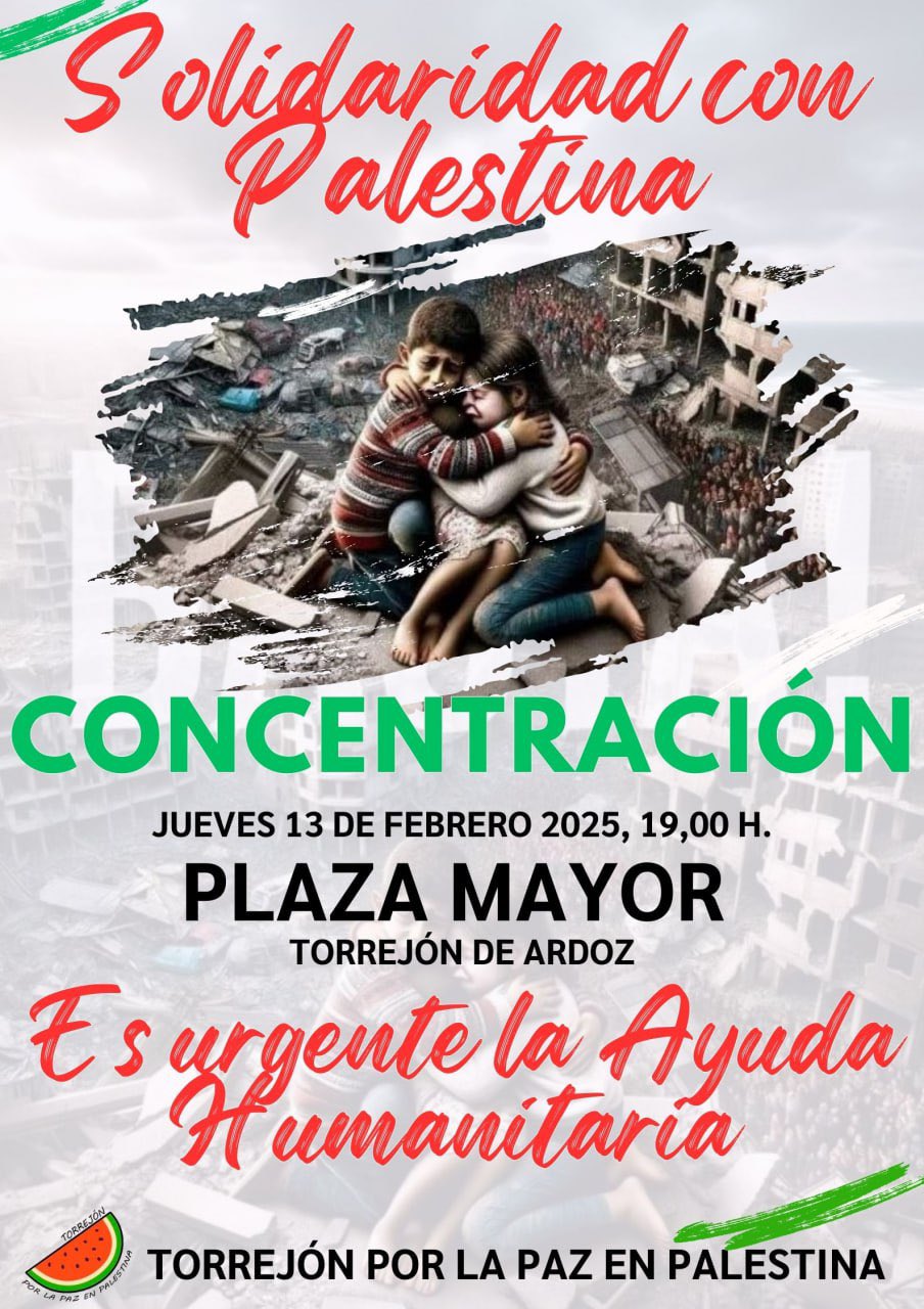Foto cedida por Por la Paz en Palestina