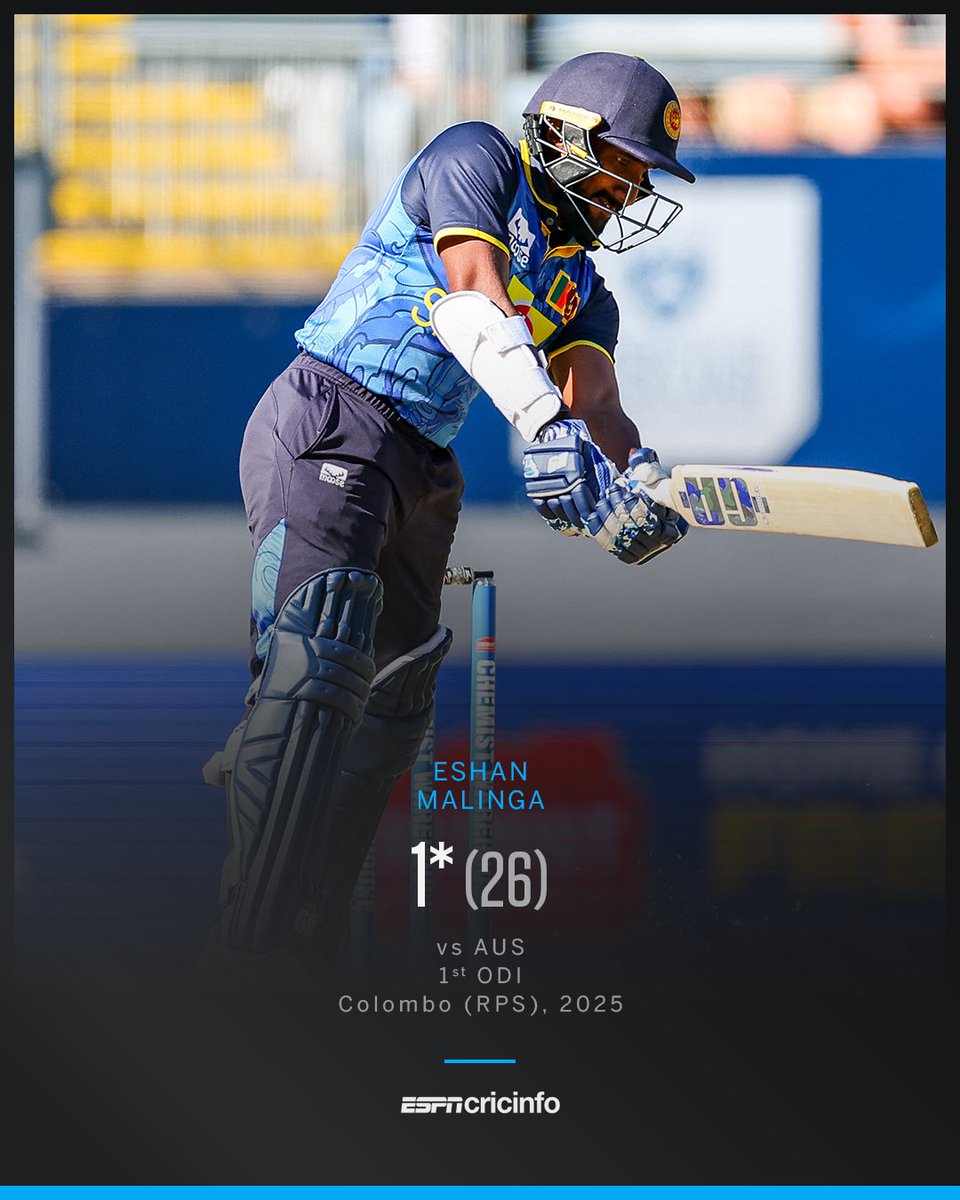 cricinfo's tweet photo. When they said numbers never tell the whole story, they meant a knock like this 😌

Scorecard: https://t.co/hUfHKSGniu | #SLvAUS https://t.co/0KIMFwxeDr