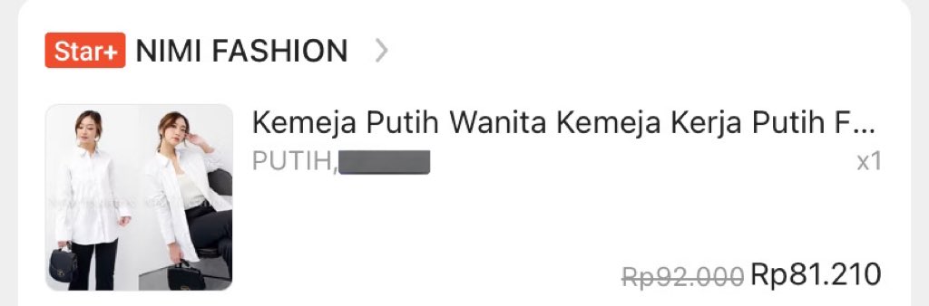 ayistaaa's tweet photo. PRELOVED‼️

WTS kemeja kerja form warna putih
size XXL
ld 110cm

detail ukuran dibawah ya,
buka harga 50k (incld admin shopee)

boleh nego sampe deal
🛒 jakut, bs shopee free ongkir ya🥰 https://t.co/AAf1Id7abJ