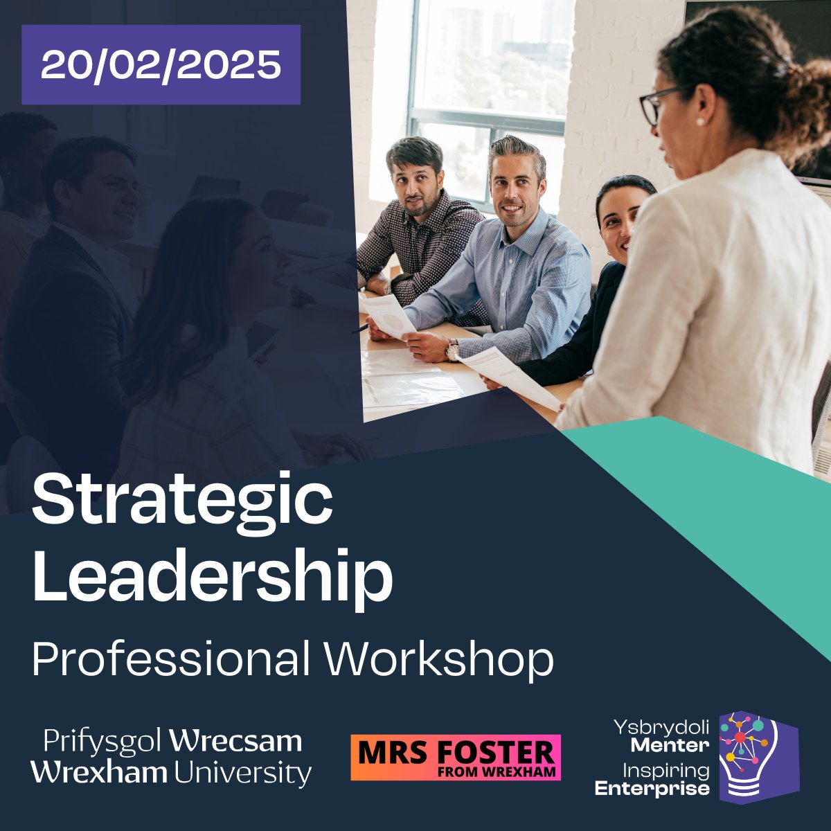 🌟 Join us for a transformative workshop at Wrexham University to enhance your strategic thinking, long-term planning, and agile leadership skills. 🎯 Book your place now: loom.ly/kCtouKc

#StrategicLeadership #LeadershipWorkshop #WrexhamEvents