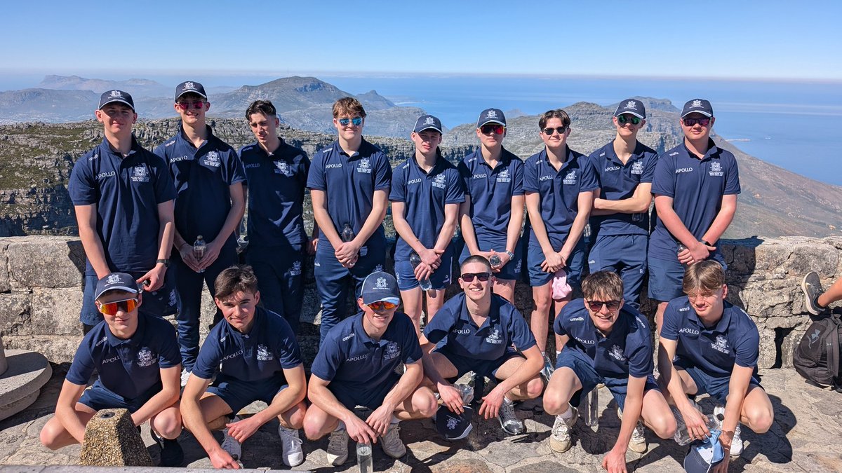 Our senior cricket tour has arrived safely in Cape Town and has wasted no time in getting to the top of Table Mountain!
Huge thanks to kit providers <a href="/ONeills1918/">O'Neills</a> and sponsors <a href="/JMFinnWealth/">JMFinn</a> and Apollo!
