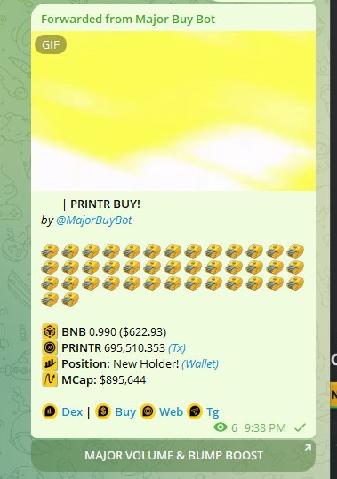ioanberv's tweet photo. 45X call on $PRINTR SO FAR! SEND IT TO 50M THEN 100M! LETS PRINT SOME $USDC REWARDS BOYS! @BinancePrintr https://t.co/9D5cLalimF