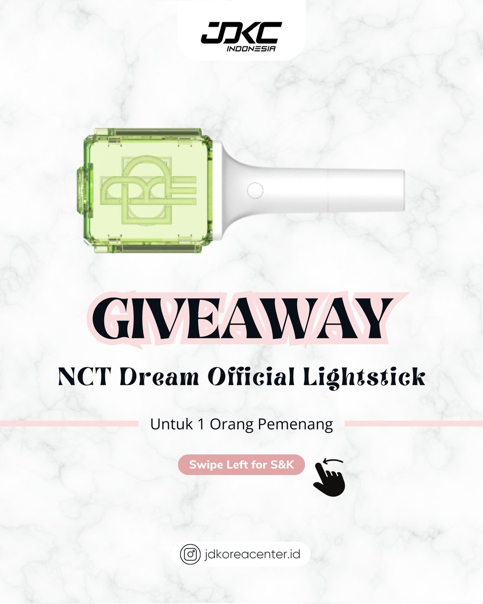 jdkc_id's tweet image. 🔥 GIVEAWAY 🔥

Sijeuni mana suaranyaaaa~??

Team JDKC mau bagi-bagi NCT DREAM Official Lightstick nih 😍🤩

Caranya gampang banget!
Cek aja syarat &amp;amp; ketentuan digambar di bawah ini ya 👇

Hanya untuk 1 orang pemenang!
Yuk buruan 😆😆

#giveaway #nctdream #nctdreamlightstick