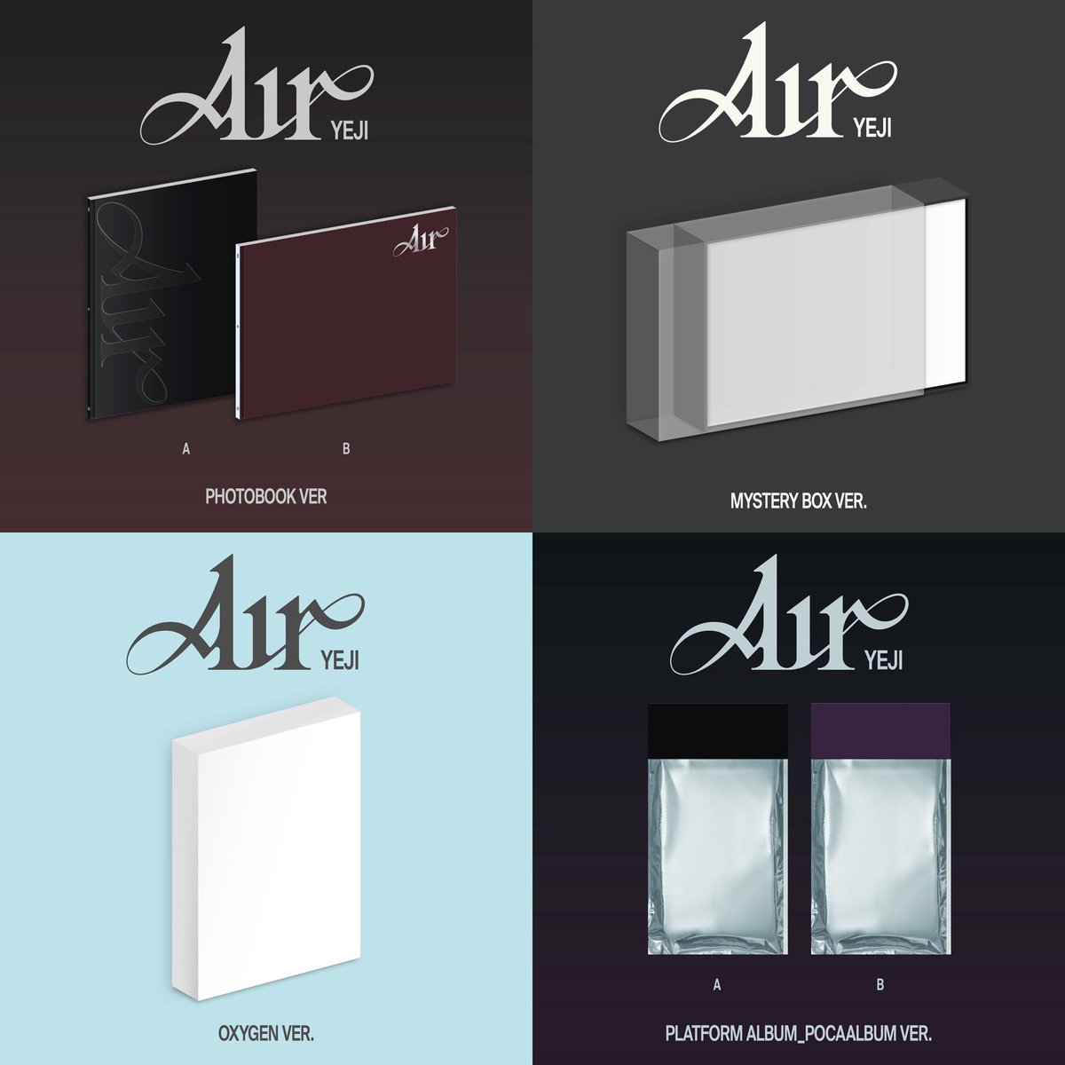 OPEN PRE ORDER ALBUM YEJI < AIR > ALL WEB

Photobook ver 310k DP 240k (est 500g)
Photobook ver (set) 610k DP 430k
Mystery Box 230k DP 200k
Oxygen 250k DP 190k
Pocaalbum 175k DP 130k

✅ Harga est bersih INA
🗓️ Close 28 Februari
📍 JKT, INA