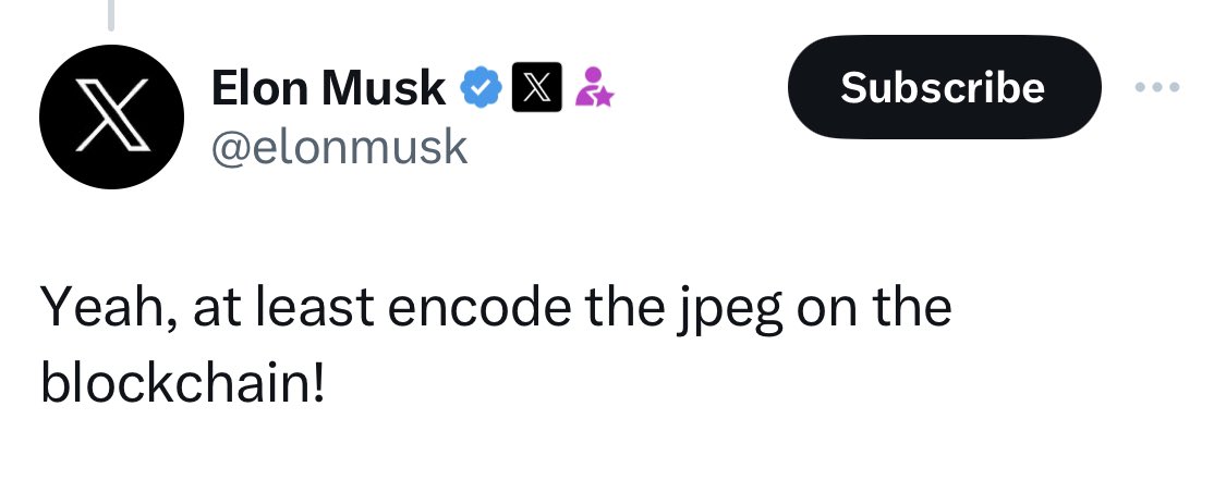 Gm to everyone holding art on Bitcoin.