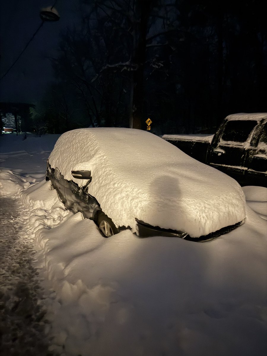 Missing day 1 of a trade show in Vegas because I am literally stuck in this frozen wonderland of hell in Virginia