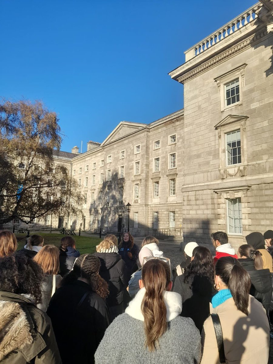 🌍Exploring careers &amp; culture in Dublin! 🇮🇪

Our law, sociology, social policy &amp; criminology students gained career insights on a 5-day trip, visiting DLA Piper, Criminal Courts of Justice, The Four Courts &amp; Kilmainham Gaol.

👉 Read student Joseph’s blog: bit.ly/dublin-study-t…