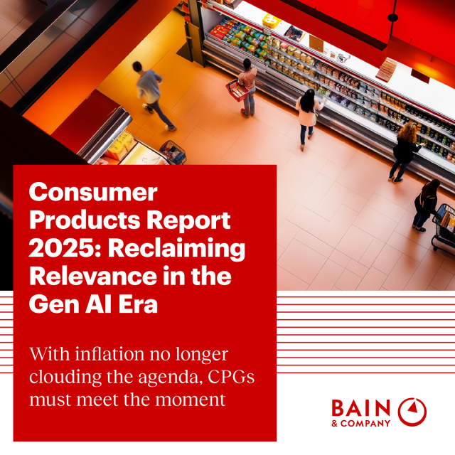 BahigeR's tweet photo. Advances in digital and AI are creating a once-in-a-lifetime chance for CPGs to truly transform the consumer experience and create a renewed edge in the generative AI era. See how in our 2025 Consumer Products Report. https://t.co/9FuIACiyYu https://t.co/GQWzluPA3W