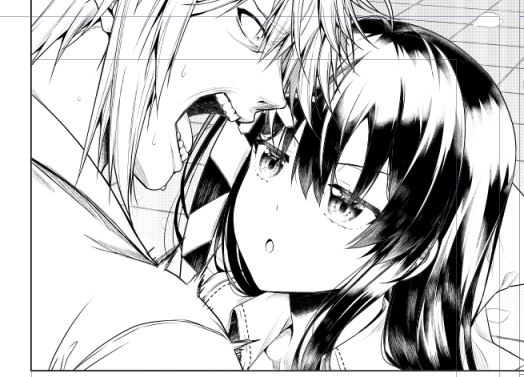 今日の作業。顔近し 