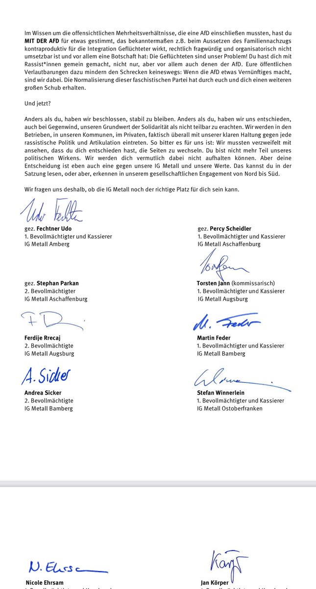 Über Jahre galt Klaus Ernst bei der Linken als wichtige Figur - nah an den Gewerkschaften. Jetzt distanziert sich die IG Metall scharf vom BSW-Politiker Ernst. Grund: Abstimmung mit AfD, BSW-Rechtsruck.

In einem Schreiben wird ihm indirekt der Austritt nahegelegt.