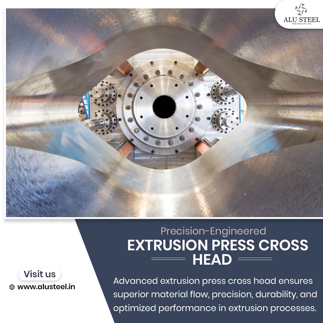 TechAlusteel's tweet image. Upgrade your extrusion process with ALU STEEL&apos;s Advanced Extrusion Press Cross Head, Experience superior material flow, unmatched precision, enhanced durability, and peak performance.
alusteel.in/productsdetail…
#ExtrusionTech #PrecisionEngineering #Durability #MaterialFlow