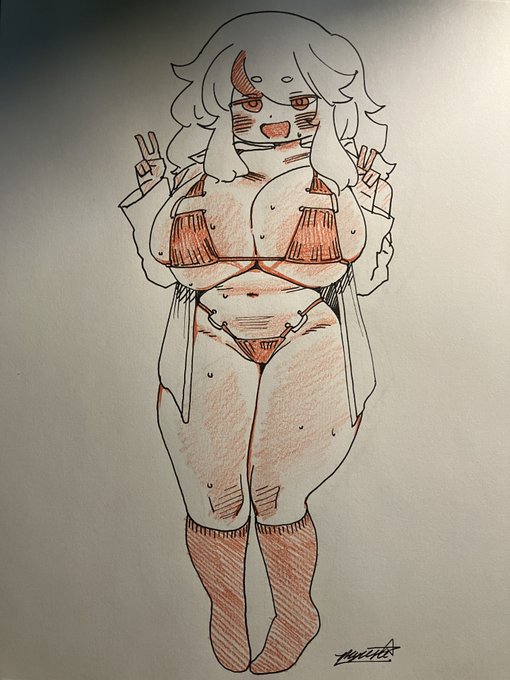 #皆さんラフと塗った後を見せてください 