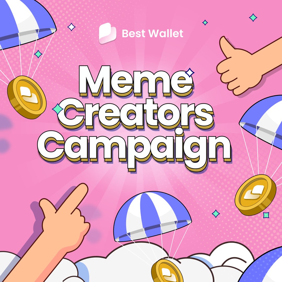 🚨 $200 Meme Contest Alert! 🚨

Think you've got the creativity to claim the prize? 🎨💡

💰 $200 Prize Pool 💰
🏆 Prizes for Top 5 Memes!

✨ Guidelines are simple: 
1️⃣Create a 🔥 Best Wallet meme.
2️⃣Post it on Discord and X (Former Twitter).
2️⃣Follow the rules, tag