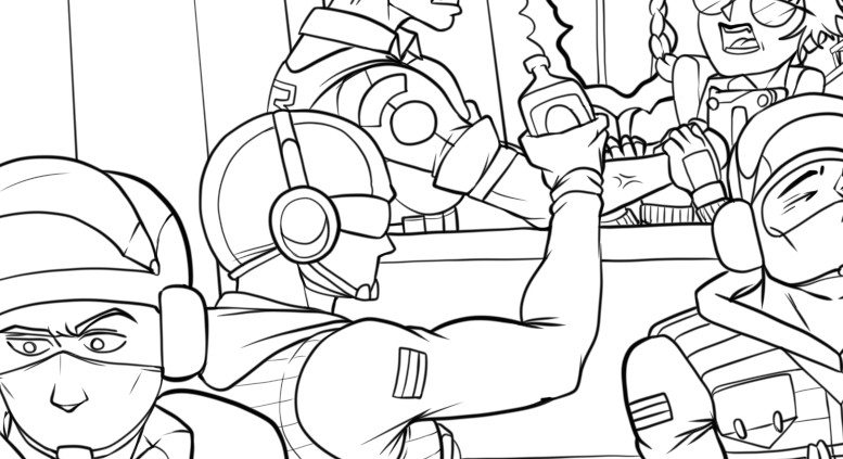 FooRFaR1's tweet photo. Several WIPs and me?!🥸 https://t.co/GlFZQXv2Qv