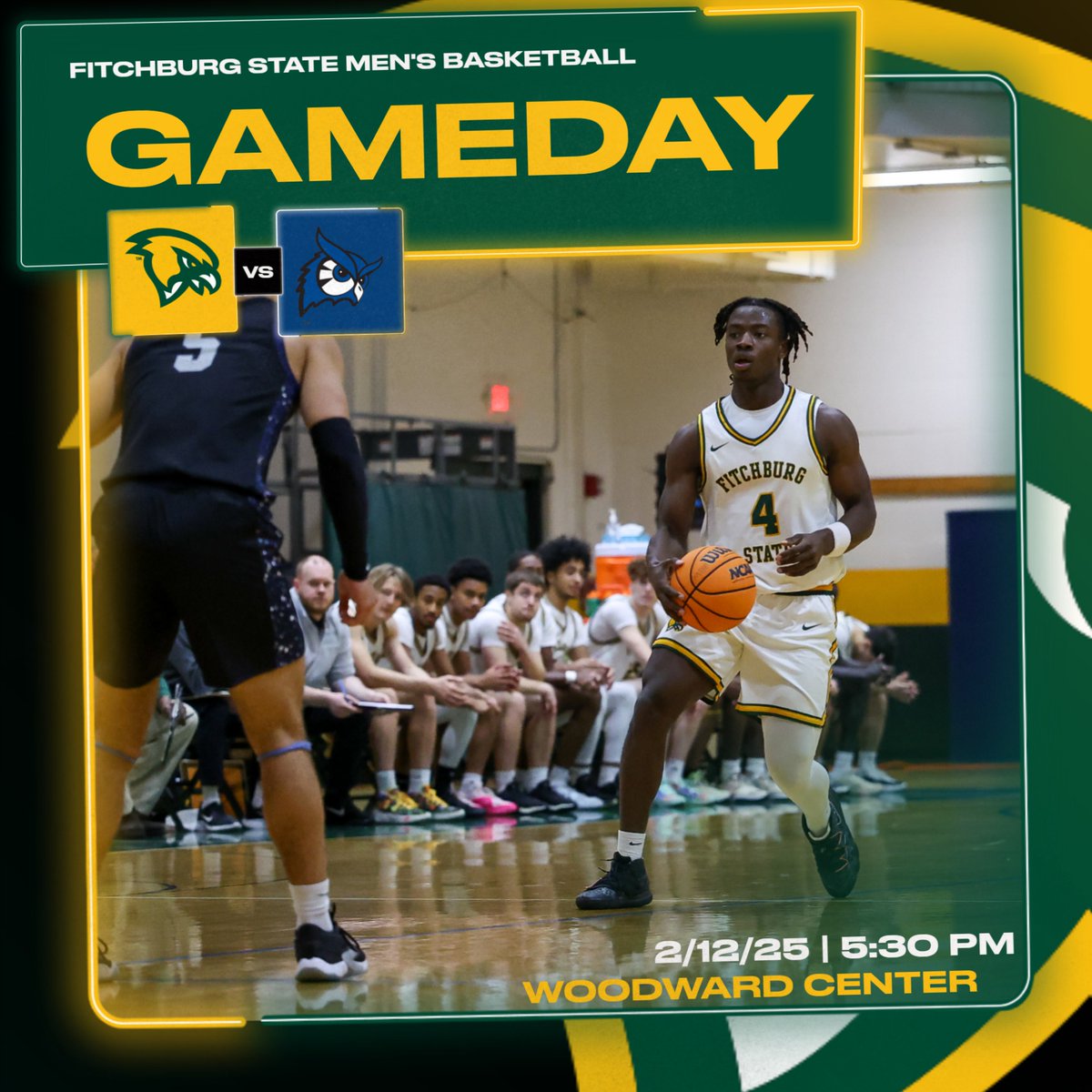 Fitchburg Falcons (@fsu_falcons) on Twitter photo 🏀Game Day🏀MEN'S BASKETBALL I <a href="/FSUFalconsMBB/">FSU Falcons MBB</a>
📍Woodward Center
🆚Westfield State
⏰5:00PM
📺📊WestfieldStateOwls.Com
#FearTheFlock #TheFalconWay 🏀Game Day🏀MEN'S BASKETBALL I <a href="/FSUFalconsMBB/">FSU Falcons MBB</a>
📍Woodward Center
🆚Westfield State
⏰5:00PM
📺📊WestfieldStateOwls.Com
#FearTheFlock #TheFalconWay