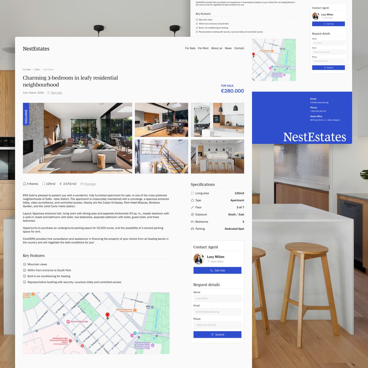 Been spending a lot of time on estate agent websites recently, so thought I'd try my own take on one 🏡