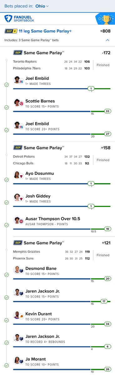 ThaBadBoy's tweet photo. @CodyBrownBets I got this 11 leg parlay from your NBA hit rates with a little splash of your mismatch sheet yesterday. Thanks bro! https://t.co/TPwREWOF88