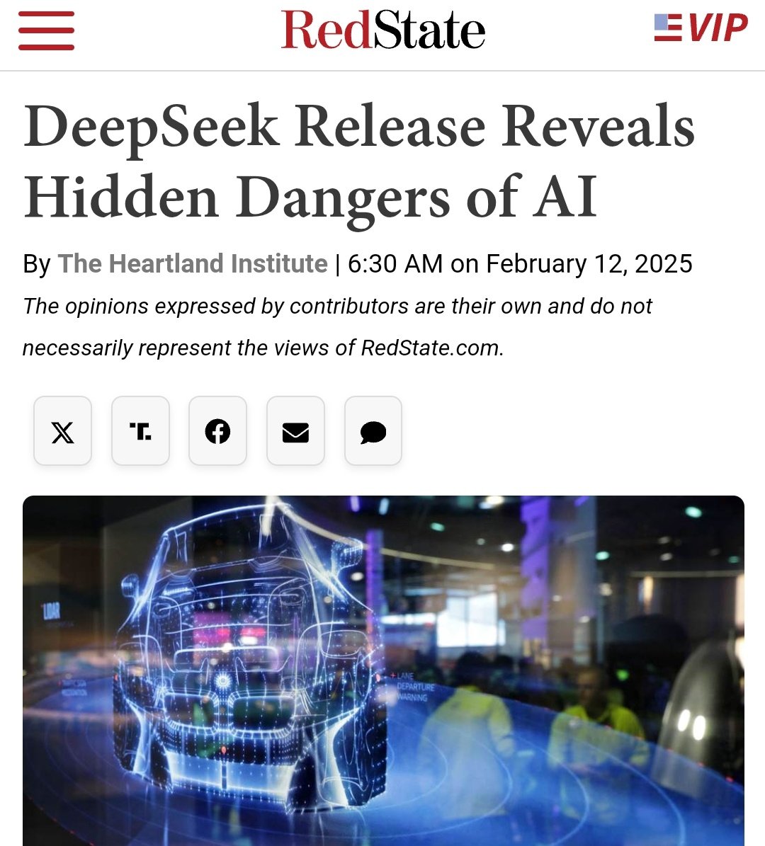 EmergingIssuesX's tweet image. DeepSeek has provided a glimpse into a world where AI is used to enforce state-approved narratives. If we fail to confront this issue now, we may wake up in a future where AI doesn’t just provide answers—it decides which questions are even allowed to be asked. ChatCCP