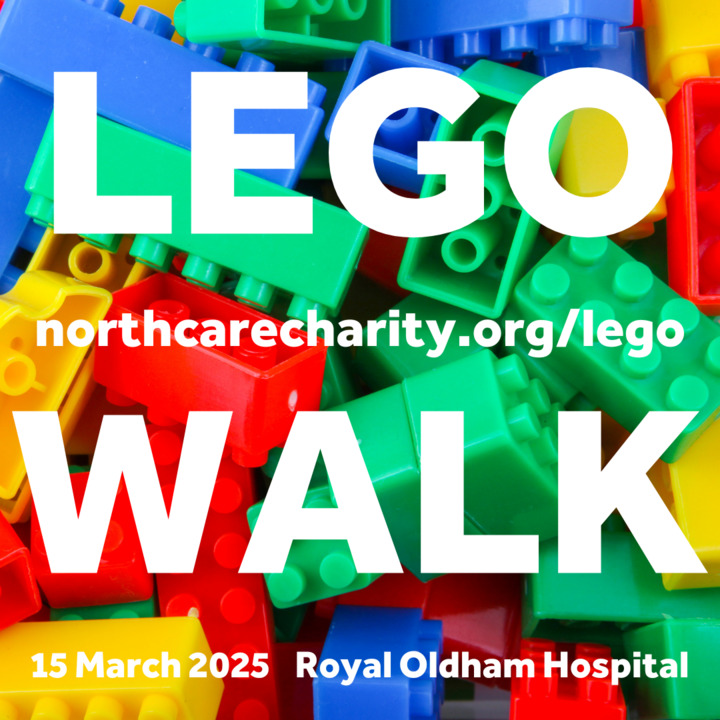 Our first-ever #LegoWalk will be taking place next month and we want to see you there. Take on a new unforgettable challenge and walk across a path made of thousands of Lego bricks barefoot! 💚

Sign up at northcarecharity.org/lego!