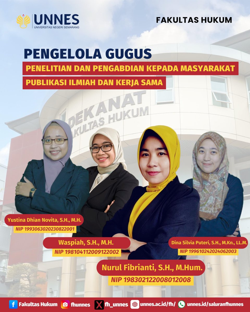 Faculty of Law, UNNES 🔴 tweet media