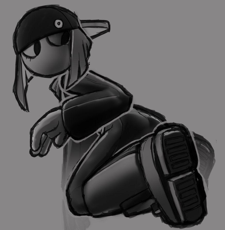 _cosmopeia's tweet photo. gotta draw nikku more...this only looks good from a distance https://t.co/SVtXzqXaT2