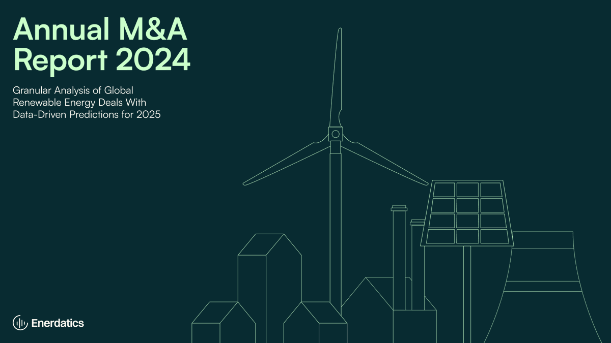 enerdatics's tweet photo. 🚀 Renewable Energy M&amp;A hit $117B in 2024!

🔹 $50B in North America
🔹 $40B in Europe (Romania &amp; Greece rising)
🔹 $60B+ in PE deals—big confidence in clean energy
🔹 BESS &amp; data centers shaping 2025 investments

📥 Get the full report—link in comments!

#RenewableEnergy https://t.co/OnfvXgnKUI