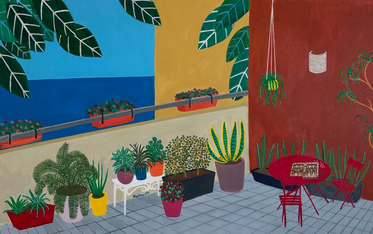 Enchanting Spaces - Paul Kupelian - Artist in Focus - February 2025

Paul Kupelian's painting demonstrate both his use of vibrant colours and his original  draftmanship.

reneepfister-consultancy.com/news/enchantin…