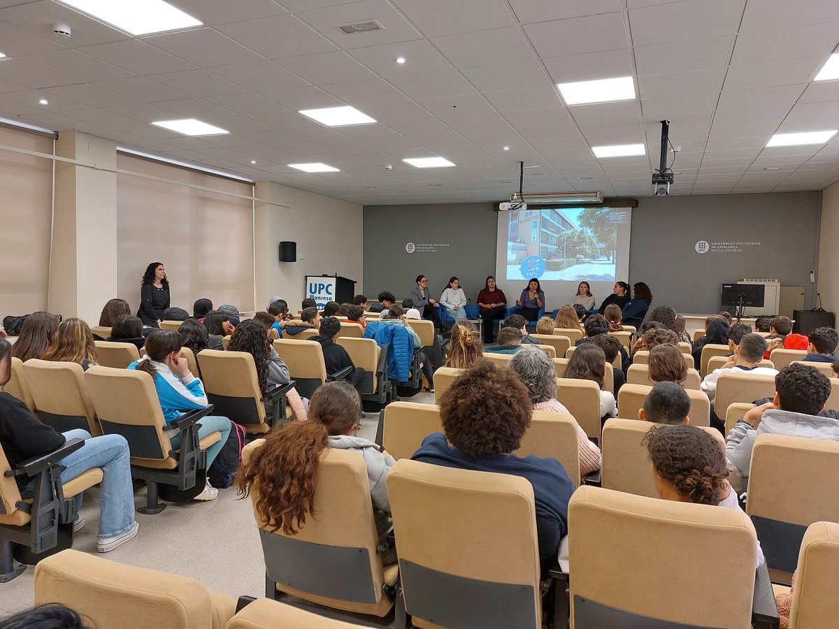 UPC Manresa (@upcmanresa) on Twitter photo Amb motiu de l’#11F, estudiants de la <a href="/upcmanresa/">UPC Manresa</a> han compartit experiències amb l'alumnat de l'<a href="/insguillemcata/">Institut Guillem Catà</a> a la taula rodona "Les dones i l’enginyeria"
🔗 Més detalls epsem.upc.edu/ca/noticies/do…
#11F #DiaDeLaNenaIDonaEnLaCiència <a href="/igualtatUPC/">igualtatUPC</a> #MésDonesUPC #DonesEnginyeres Amb motiu de l’#11F, estudiants de la <a href="/upcmanresa/">UPC Manresa</a> han compartit experiències amb l'alumnat de l'<a href="/insguillemcata/">Institut Guillem Catà</a> a la taula rodona "Les dones i l’enginyeria"
🔗 Més detalls epsem.upc.edu/ca/noticies/do…
#11F #DiaDeLaNenaIDonaEnLaCiència <a href="/igualtatUPC/">igualtatUPC</a> #MésDonesUPC #DonesEnginyeres