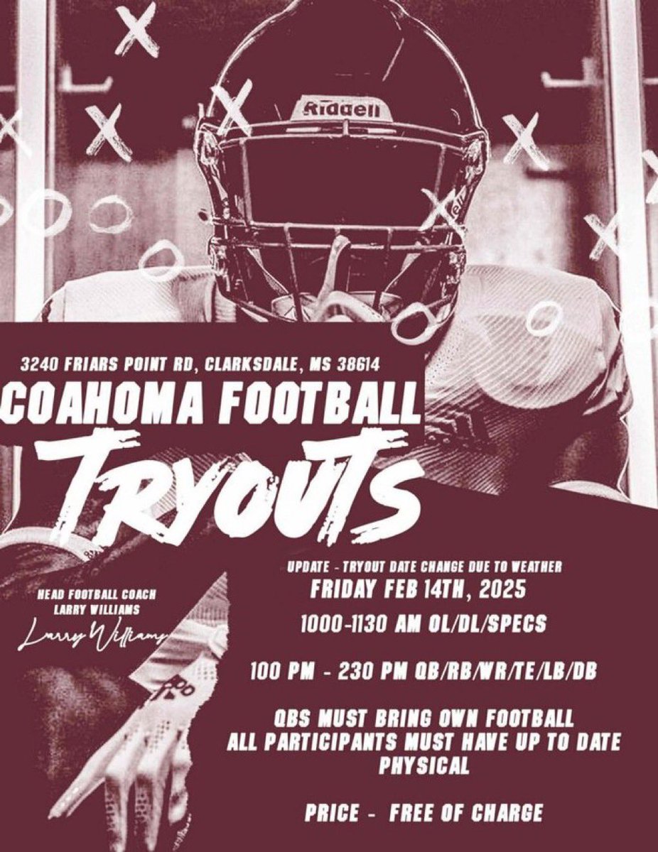 There’s still roster spots available! 🦾 show out for these coaches at their tryouts! ⬇️