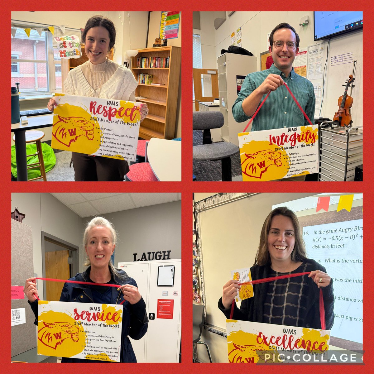 Wester Middle School (@westerwildcats) on Twitter photo Our RISE staff members of the 3 weeks. Our ILT selects staff to recognize based on our Core Values and Educator profile! Congratulations to Mrs. Reneau, Mr. Estes, Nurse Nedderman, and Mrs. Greene! Our RISE staff members of the 3 weeks. Our ILT selects staff to recognize based on our Core Values and Educator profile! Congratulations to Mrs. Reneau, Mr. Estes, Nurse Nedderman, and Mrs. Greene!