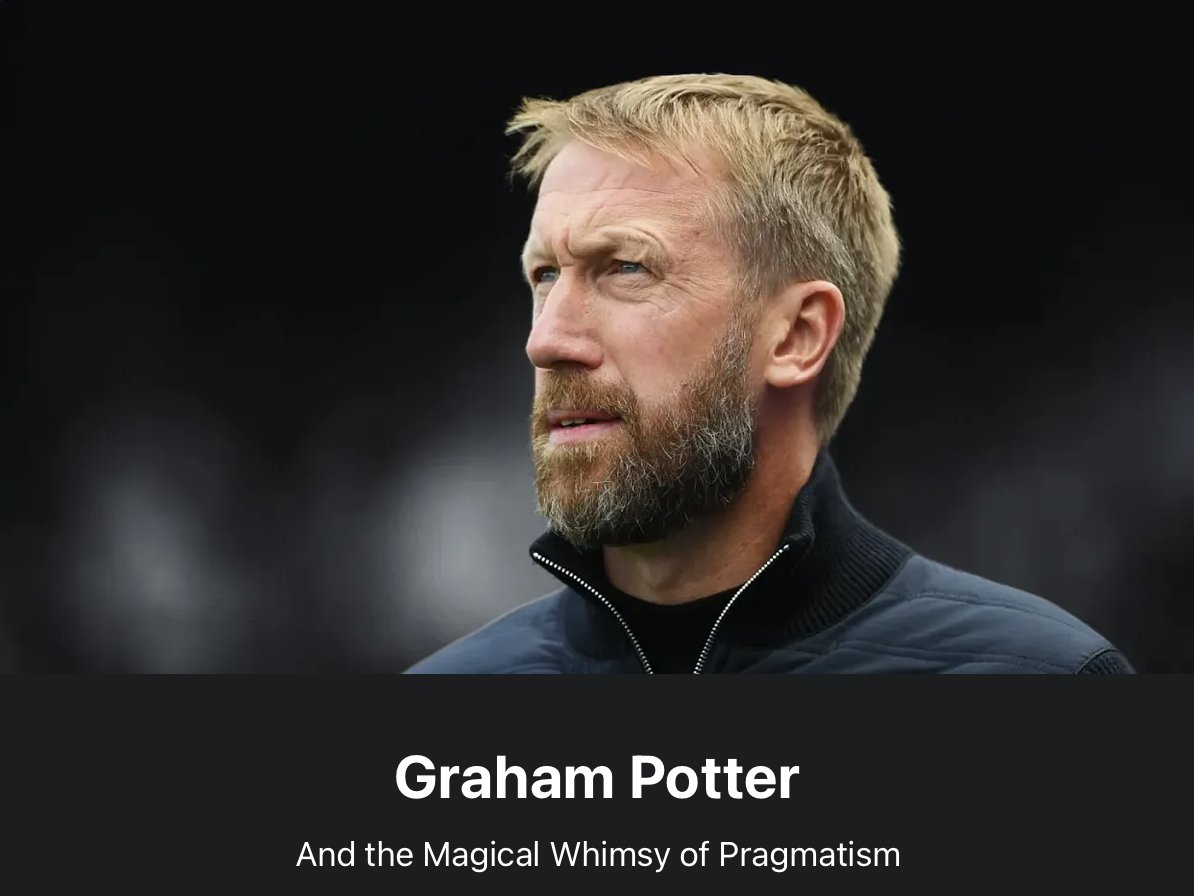 FPL_Instinctive's tweet image. Can Graham Potter succeed as West Ham’s manager?

An analysis of his time at Brighton, examining his media work and player management, concerns over his pragmatism, and whether his playstyle is actually conducive to goal-scoring.

A THREAD🧵